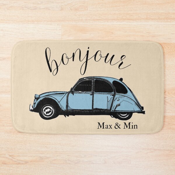 Artikelvorschau, Max und Min ~ Bonjour entworfen und verkauft von BigCreation.