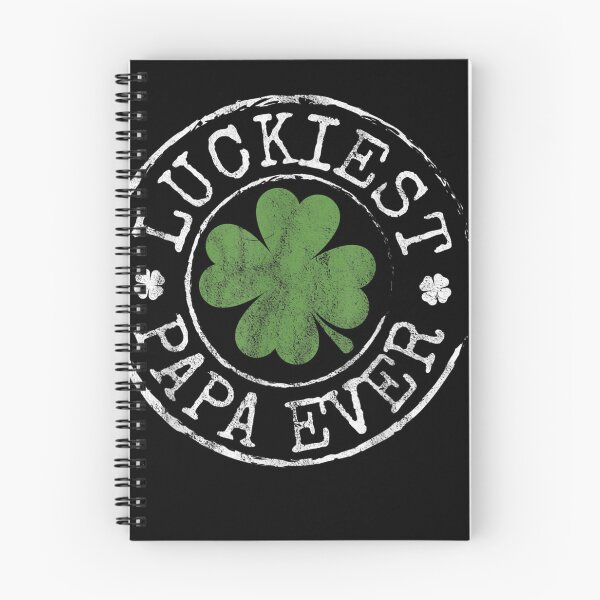 Item preview, Mens Luckiest Papa Ever Shamrocks Lucky Father St Patrick39;s Day T-Shirt designed and sold by BurauOsborn.