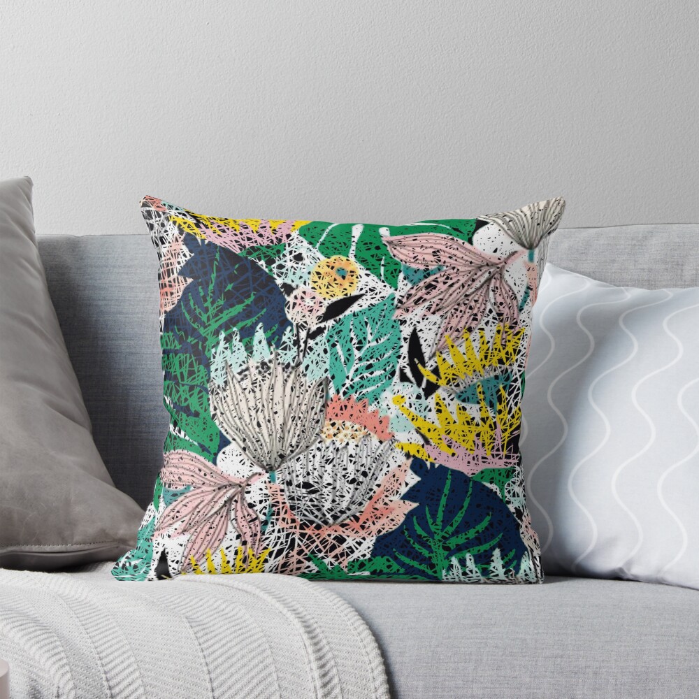 Item preview, Throw Pillow designed and sold by MarcSabuncu.