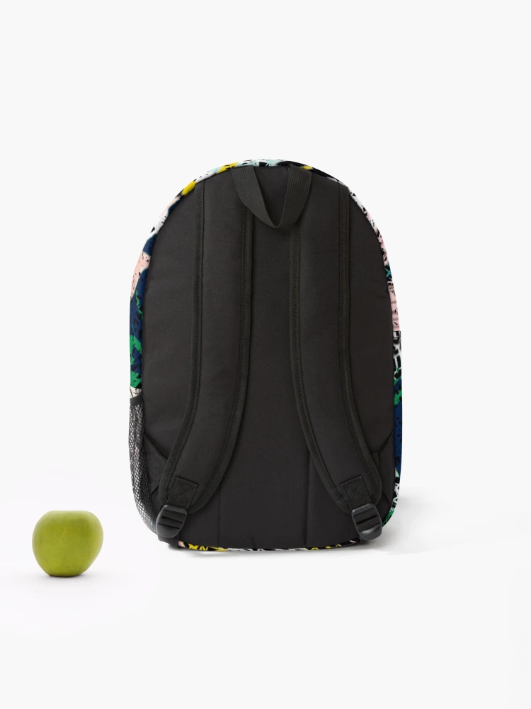 Thumbnail 2 of 3, Backpack, Botanical Abstract Pattern designed and sold by MarcSabuncu.