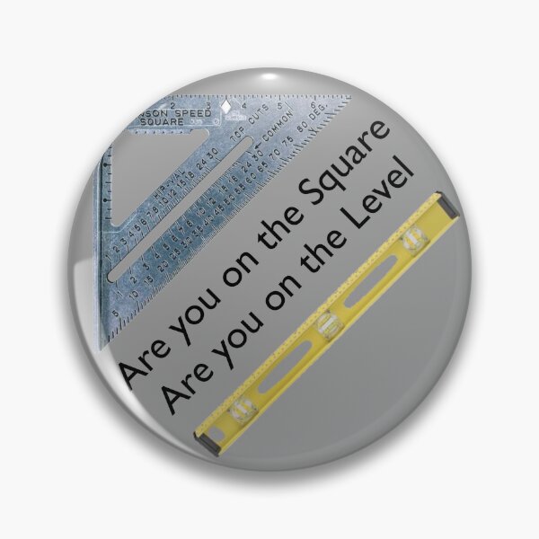 Item preview, Are you on the Square, Are you on the Level designed and sold by Lil-Bit-Batty.