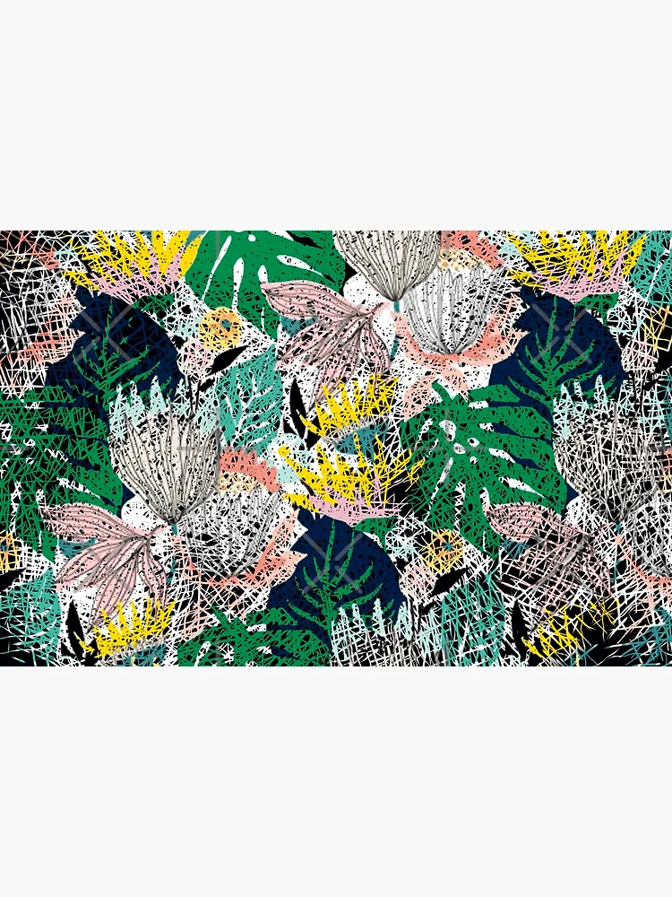Thumbnail 3 of 3, Poster, Botanical Abstract Pattern designed and sold by MarcSabuncu.