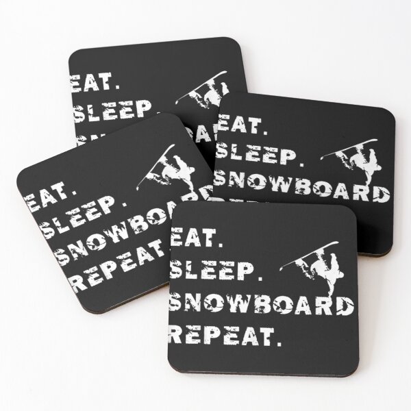Item preview, Eat Sleep Snowboard Repeat Funny Snowboarder Enthusiast Classic . designed and sold by coonsetaschm.