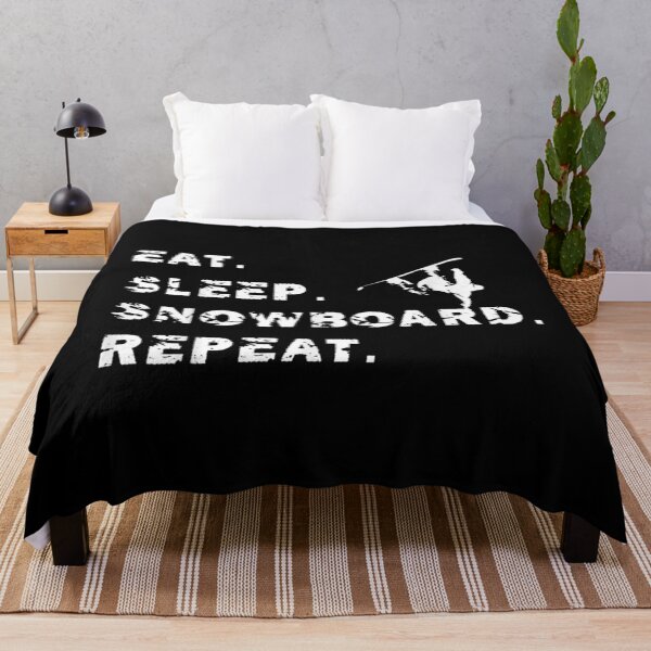 Item preview, Eat Sleep Snowboard Repeat Funny Snowboarder Enthusiast Classic . designed and sold by coonsetaschm.