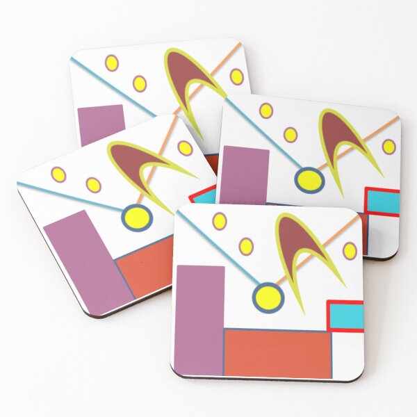 Item preview, MCM abstract design 1 by Becky 1 panel: mid-century modern abstract design, midcentury modern abstract design designed and sold by Becky Hunter.