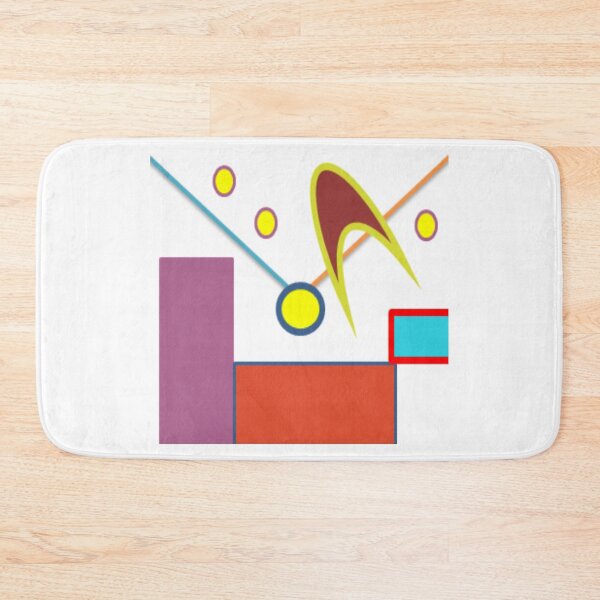Item preview, MCM abstract design 1 by Becky 1 panel: mid-century modern abstract design, midcentury modern abstract design designed and sold by Becky Hunter.
