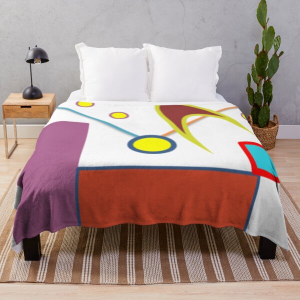 Item preview, MCM abstract design 1 by Becky 1 panel: mid-century modern abstract design, midcentury modern abstract design designed and sold by Becky Hunter.