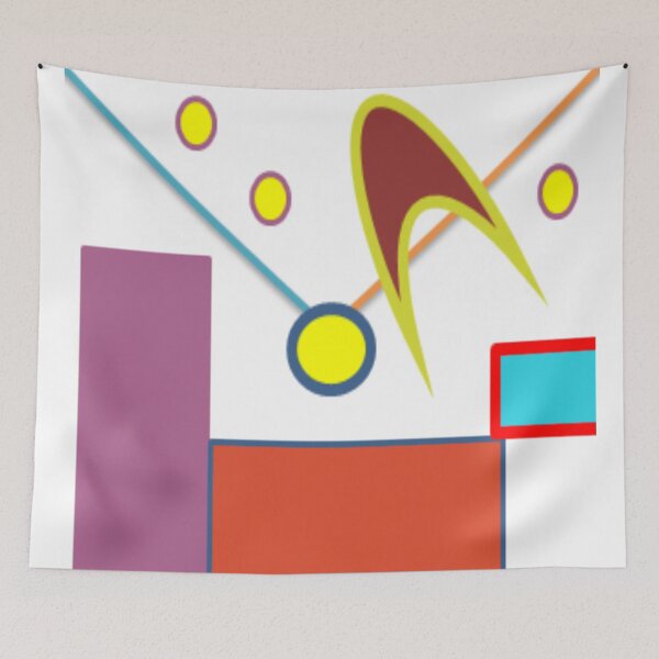 Item preview, MCM abstract design 1 by Becky 1 panel: mid-century modern abstract design, midcentury modern abstract design designed and sold by Becky Hunter.