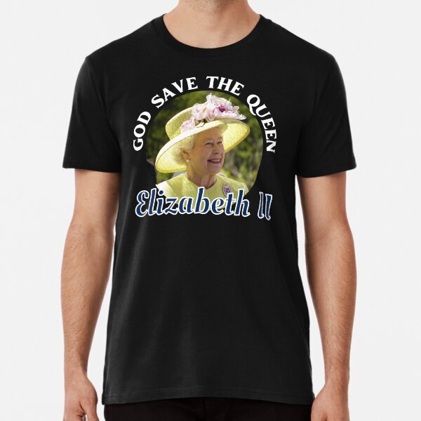 Queen's Platinum Jubilee, 1952-2022, God Save the Queen, Elizabeth II Premium T-Shirt