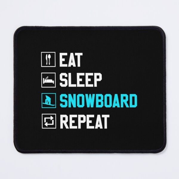 Item preview, eat sleep snowboard repeat snowboarding  Classic . designed and sold by coonsetaschm.