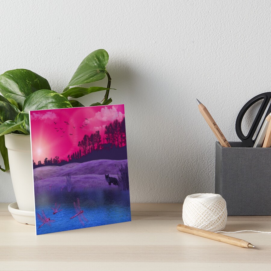 Item preview, Art Board Print designed and sold by CDFRandomosity.