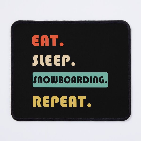 Item preview, EAT SLEEP SNOWBOARDING REPEAT Classic . designed and sold by coonsetaschm.