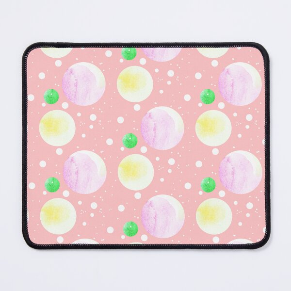 Item preview, Pink circle design | pastel pink watercolor dots designed and sold by lausn.