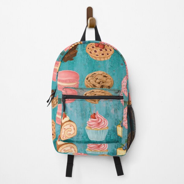 Item preview, Tasty Teatime Treats Print on Aqua Background designed and sold by AfricanDreams.