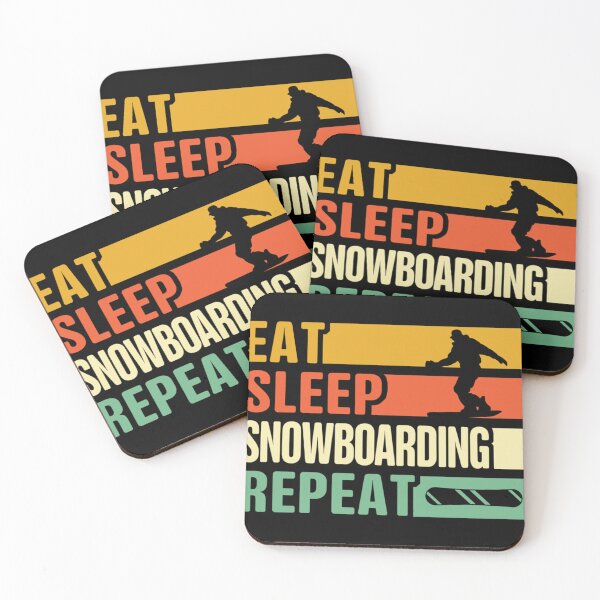 Item preview, Eat Sleep Snowboarding Repeat Essential . designed and sold by coonsetaschm.