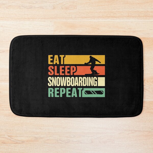 Item preview, Eat Sleep Snowboarding Repeat Essential . designed and sold by coonsetaschm.