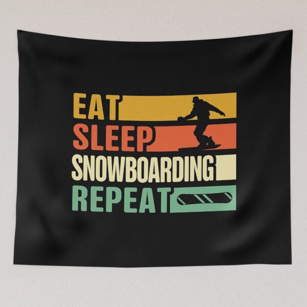 Item preview, Eat Sleep Snowboard Repetir Esencial. designed and sold by coonsetaschm.