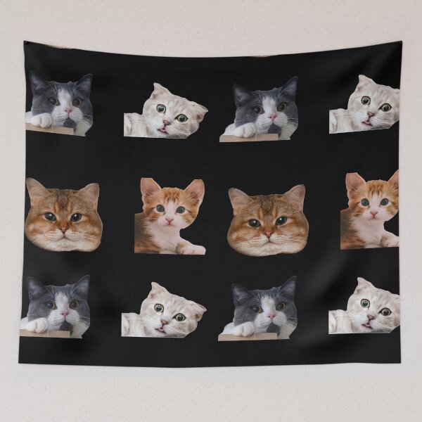 Item preview, Peeking Tabby | Peeking Cat designed and sold by Subhankar Mandal.