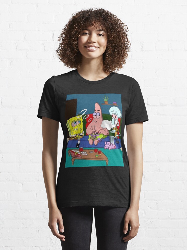  SpongeBob SquarePants & Patrick High Five Premium T