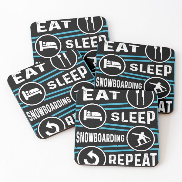 Item preview, Eat Sleep Snowboarding Repeat Snowboarder Essential . designed and sold by coonsetaschm.