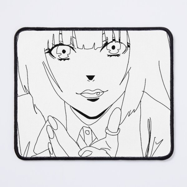 Item preview, Yumeko Jabami— Black Outline (KAKEGURUI) designed and sold by itsaiaaa.