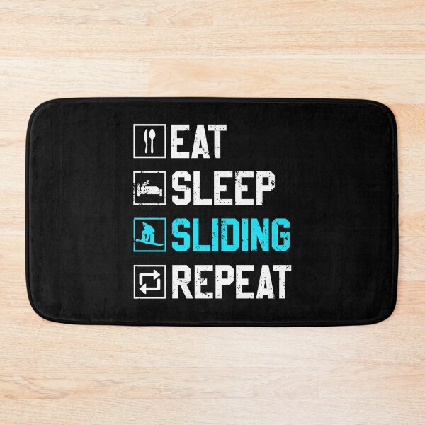 Item preview, eat sleep snowboarding repeat snowboarding Classic . designed and sold by coonsetaschm.
