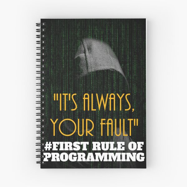 Item preview, First Rule of Programming Its always your fault designed and sold by javakufi88.