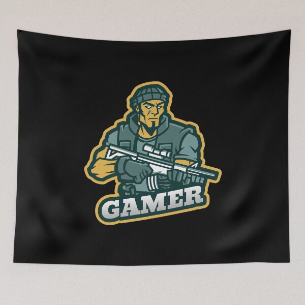 Item preview, Gamer with Mad Mercenary designed and sold by PRIVARSHU.