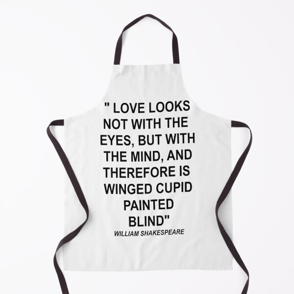 Item preview, Shakespeare quote Love looks not with eyes, but with mind, and therefore is winged cupid painted bli designed and sold by zanasumesick.