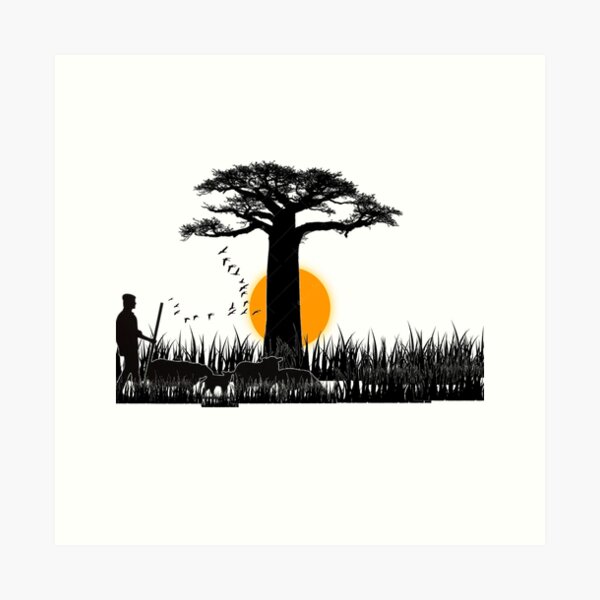 Sunset Art Print