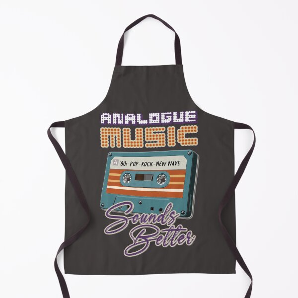 Item preview, Retro Music : Cassette Tape - Analogue Music Sounds Better - 80s Pop Rock New Wave (Purple) designed and sold by RetroTeeStudio.