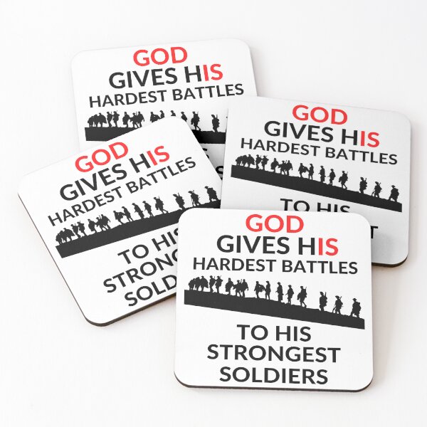 Item preview, DIOS DA SUS BATALLAS MAS DIFÍCILES A SUS SOLDADOS MAS FUERTES designed and sold by RobbiesMusic.