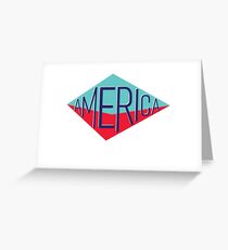 America Greeting Card