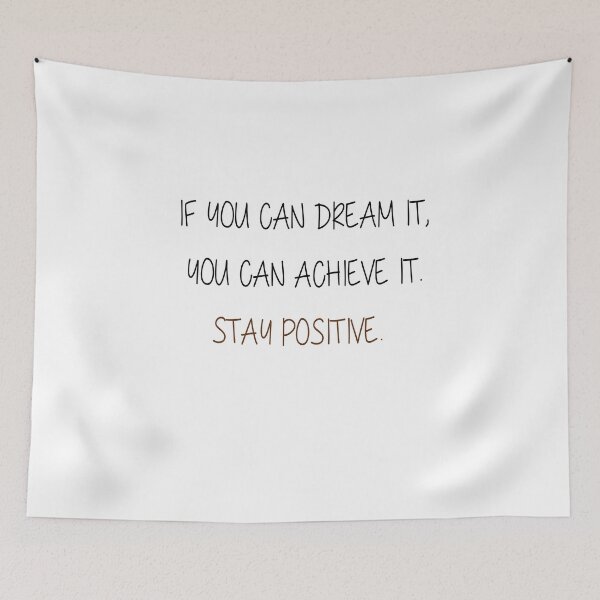 Item preview, if you can dream it you can achieve it ,stay positive designed and sold by ikrame-shop.