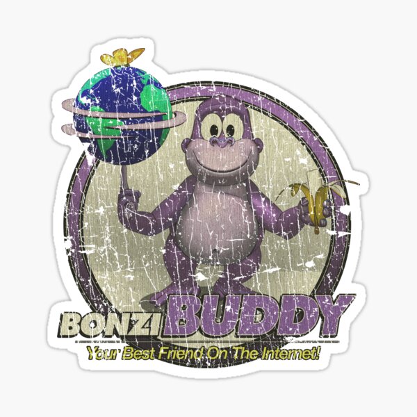 Bonzi buddy apparell!! | Sticker
