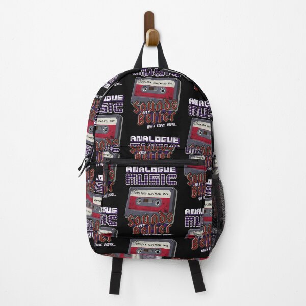 Item preview, Retro Music : Cassette Tape - Analogue Music Sounds EVEN Better (When You're Drunk) - GOTH ROCK, Heavy Metal, Indie designed and sold by RetroTeeStudio.