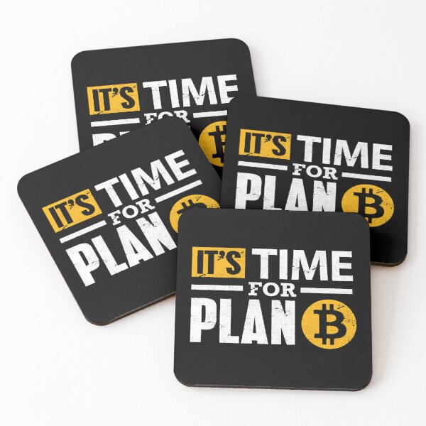 Item preview, Bitcoin T-Shirt It's Time For Plan B Bitcoin BTC designed and sold by FlorenceAdela.