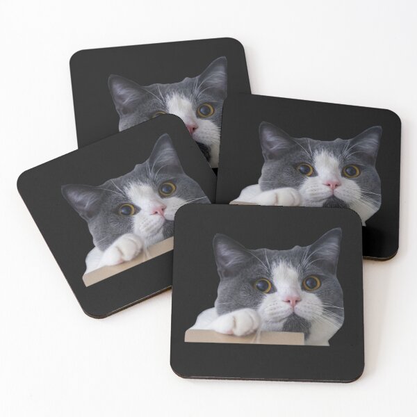 Item preview, Peeking Tabby | Grey Tabby Cat designed and sold by Subhankar Mandal.