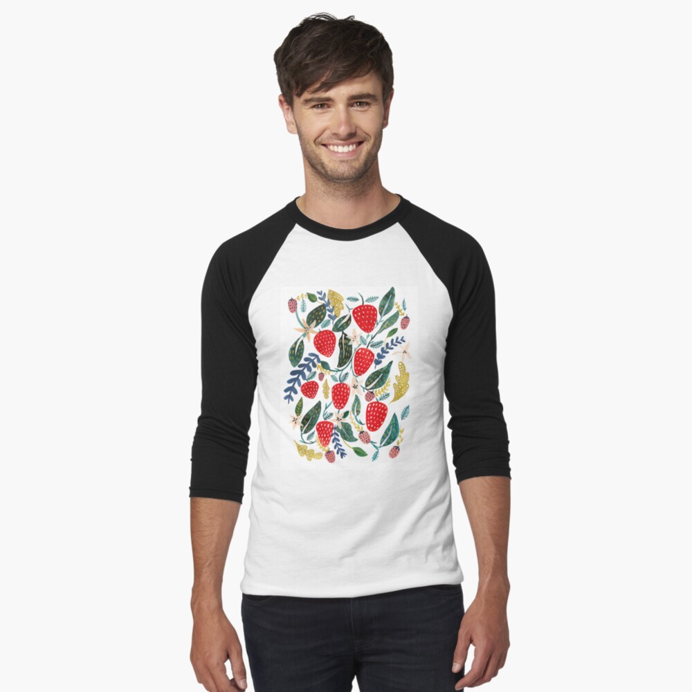 Item preview, Baseball ¾ Sleeve T-Shirt designed and sold by artiisan.