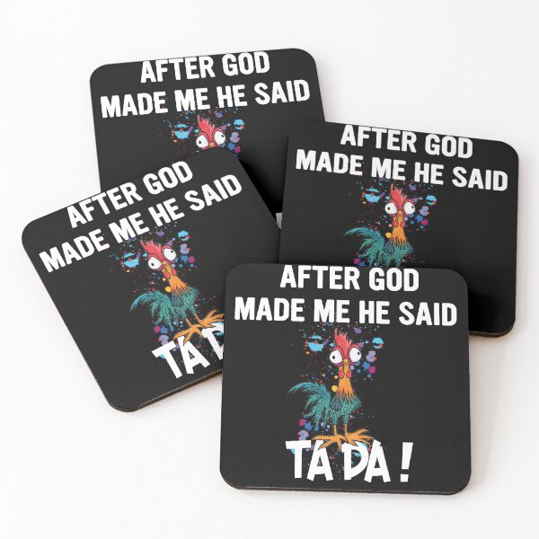 Item preview, After God made Me He Said Ta Da Funny Chicken Vintage Classic T-Shirt designed and sold by coutfits.