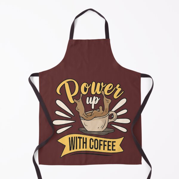 Item preview, Funny power up with coffee As Cold as your Heart cold coffee A good day full of Coffee Morning coffee good for cooking baking teaching business designed and sold by BePosh.