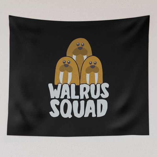 Item preview, Cute Walrus squad Teams for Ocean Walrus Lovers designed and sold by JokeGysen.