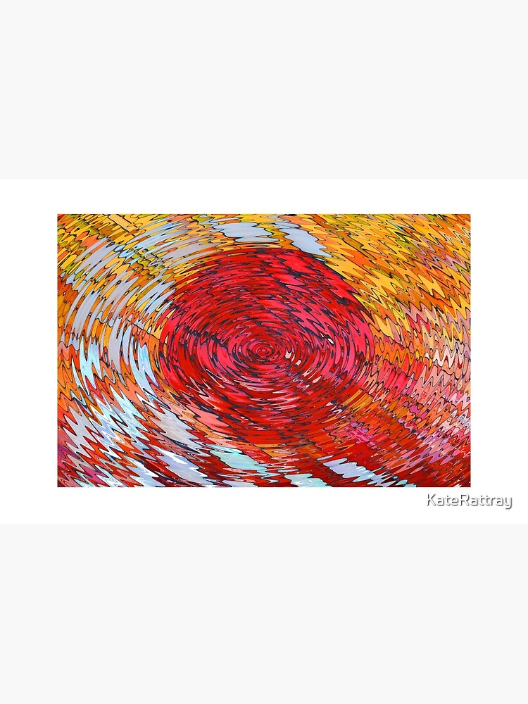 Thumbnail 2 of 2, Laptop Sleeve, Fish Waves designed and sold by KateRattray.