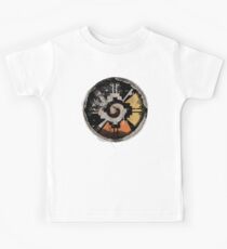Good Vibes! Birds Flying in Abstract Sunset!!! Kids Tee