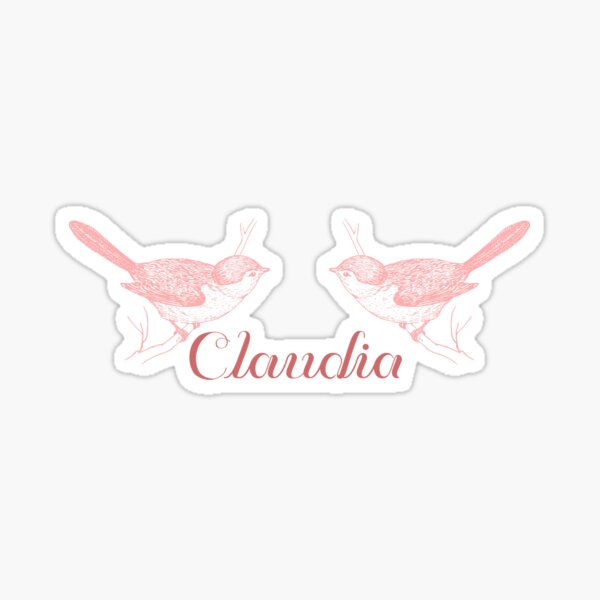 Claudia Sticker