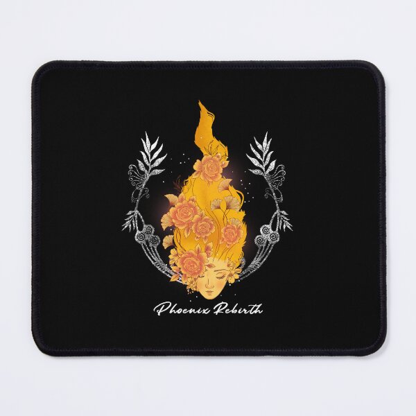 Item preview, Phoenix Rebirth - Flame (dark) designed and sold by Quirkdom.