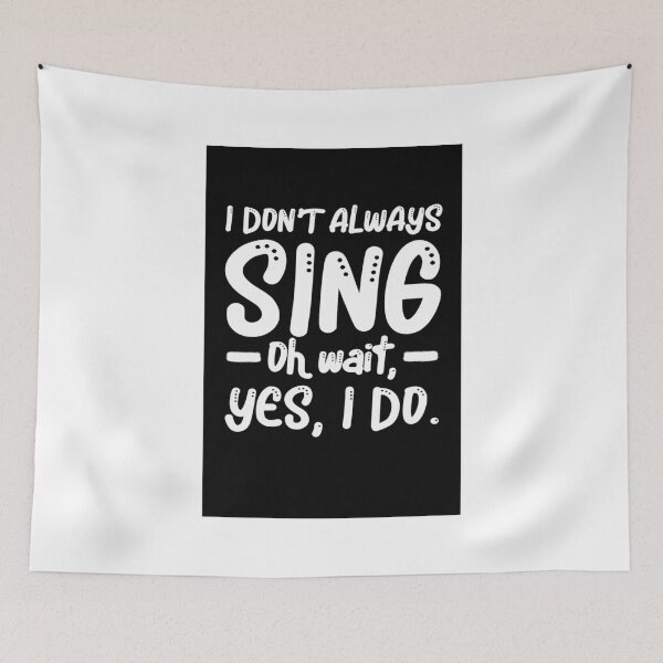 Item preview, I Dont Always Sing Karaoke Bar Music Lover Singer designed and sold by KhocBaoPOMN.