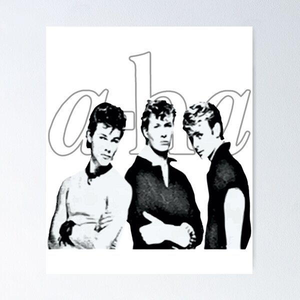 A Ha Band Wall Art for Sale | Redbubble