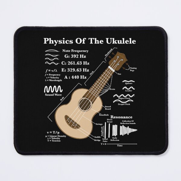 Item preview, Physics Of The Ukulele designed and sold by BundaBear.