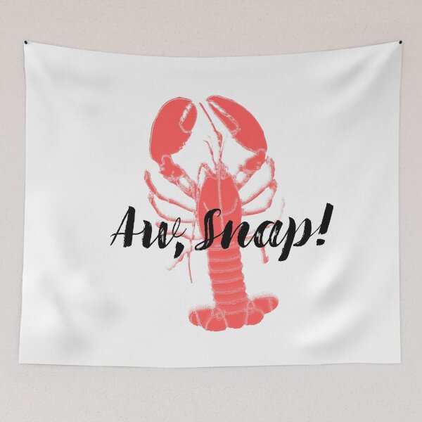 Item preview, LOBSTER AW SNAP! designed and sold by tenfiftytwo.